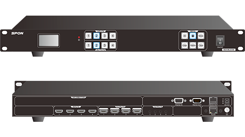 4進4出無縫HDMI矩陣