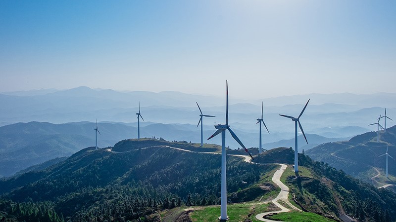 湖南永州風力發電站-采用世邦對講系統